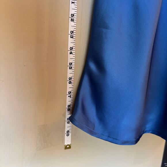 ASTR the Label REVOLVE Cannes Dress in Denim Blue Women's Small - Picture 8 of 13